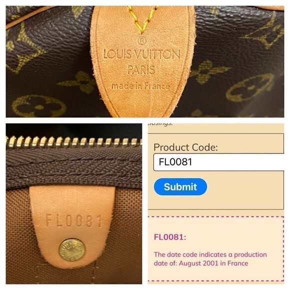 LOUIS VUITTON Monogram Keepall 55 Travel Bag 🧳 FL0081 - Picture 7 of 17